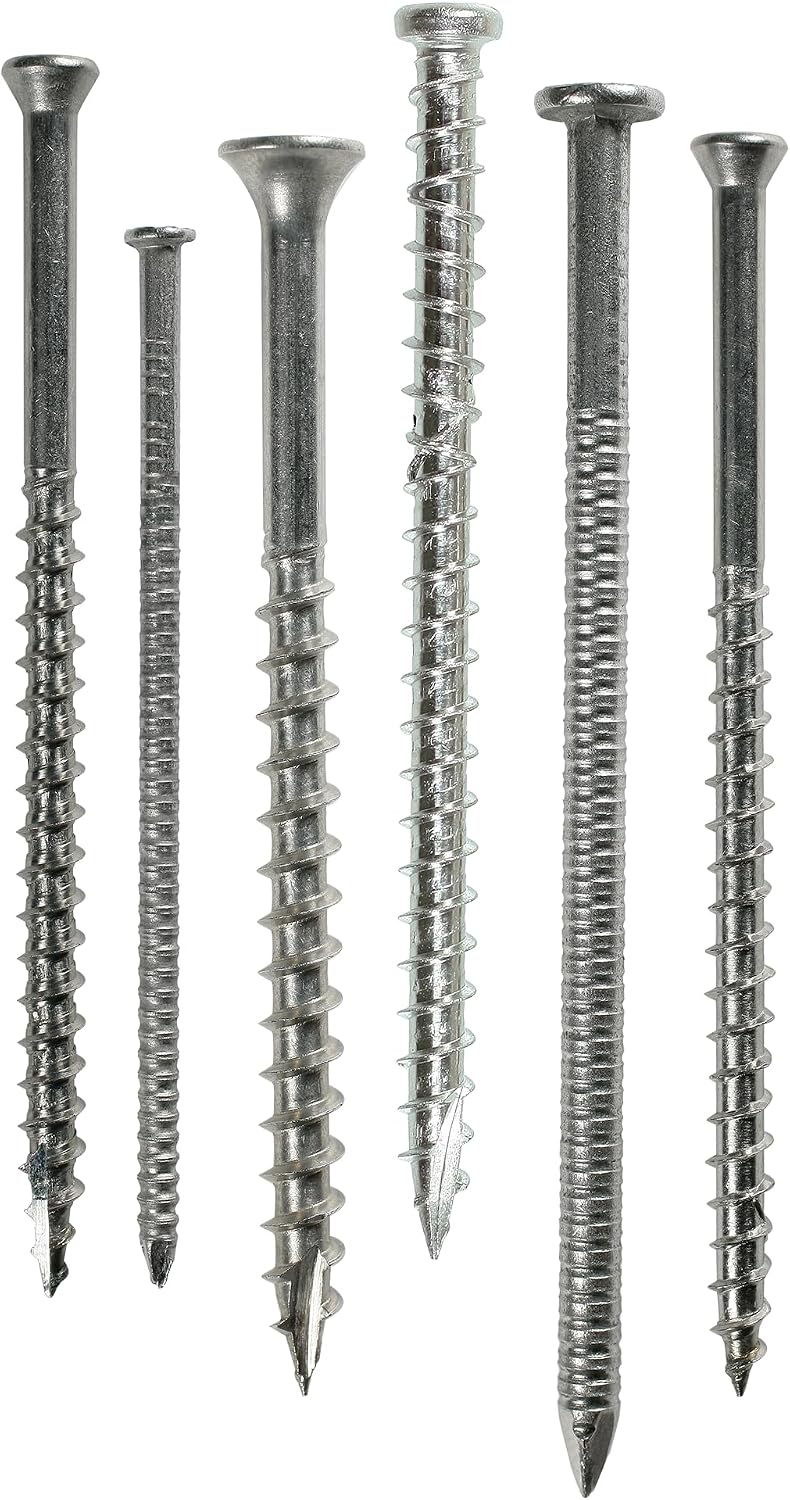 Simpson Strong-Tie S10300DBB Bugle-Head Wood Screw, Square Drive — #10 x 3 in. #2 Square, Type 305 (1500-Qty)