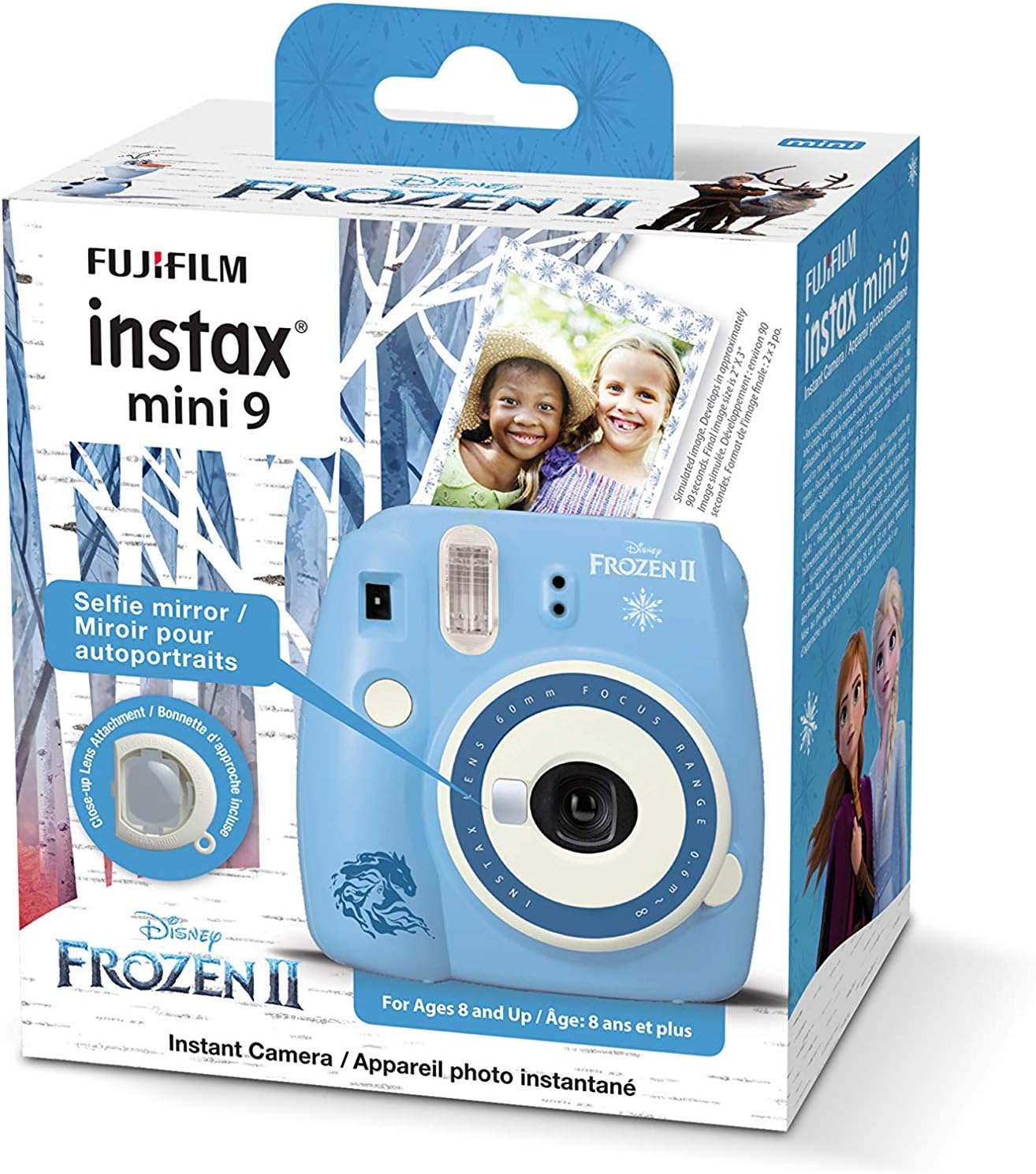 Fujifilm Instax Mini 9 Instant Camera, Disney Frozen 2
