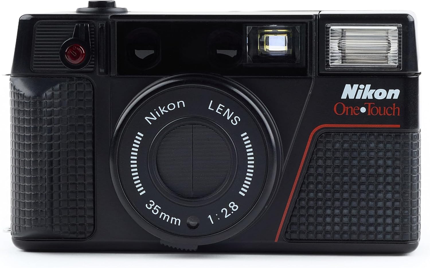 Nikon One Touch 35mm Point and Shoot Film Camera AKA L35AF II Built-in flash, Film loader, Nikon AF 35MM f2.8 lens (Renewed)