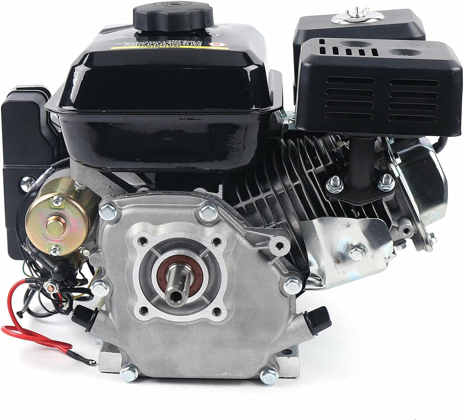 Gasoline Engine Motor 212CC 4-Stroke Industrial Grade OHV Gasoline Engine 7.5HP Electric Start Go Kart Log Splitter Lawnmower Power Engine Horizontal Motor