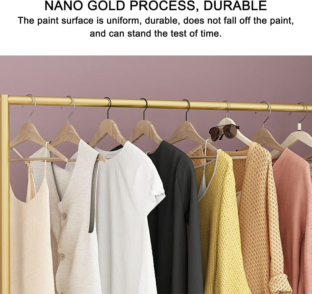 Shoe Bench Coat Stand Rack Hanger Metal Heavy Duty Clothes Rail Commercial Clothes Display Rack Standing Garment Rack For Hanging Clothes Hanging Clothes Rail For Entryway And Bed