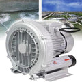 Regenerative Blower,110V 50Hz Single Phase,High-Pressure Vortex Ring Blower, Industrial Vacuum Pump for Air Blowing Or Suction for Sewage Aeration Aquarium Fish Pond