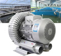 Regenerative Blower, Single Phase, 50Hz High-Pressure Vortex Ring Blower, Industrial Vacuum Pump for Air Blowing Or Suction for Sewage Aeration Aquarium Fish Pond 110V-1100W
