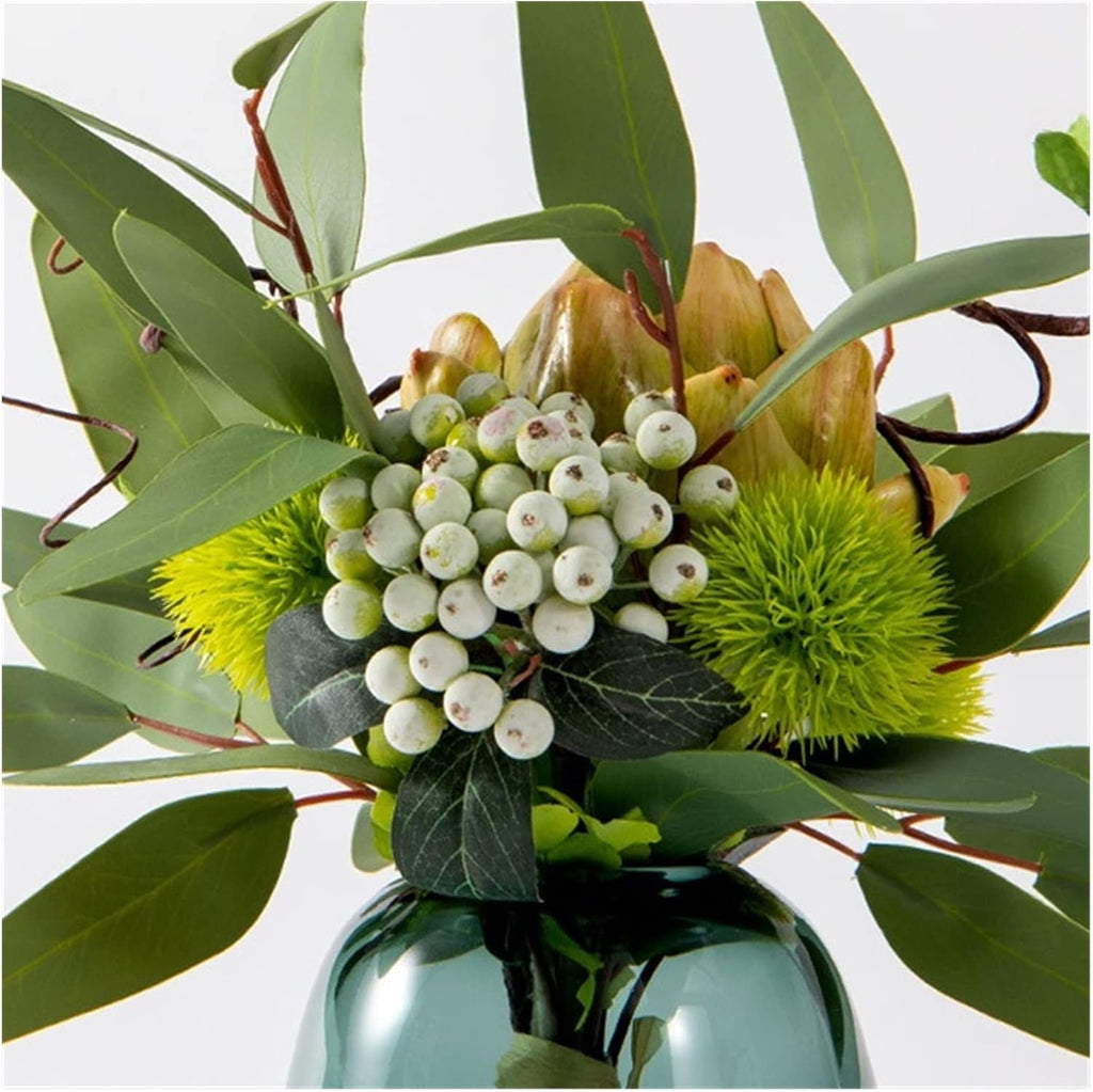 Faux Plants Floral Set Simulation Dried Flowers Living Room Table Decorative Flowers Fake Flowers Residence Decorations Home Ornaments Spring Summer Decoration