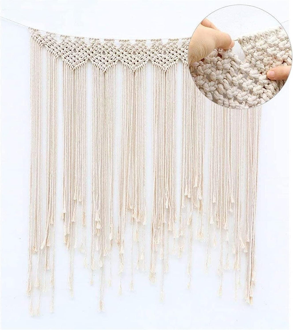 Modern Wall Decor Woven,Wall Hanging Art Tapestry, Macrame Wall Hanging Tapestry Boho Macrame Tapestry Woven Home Decor Wall Tapestry for Bedroom Living Room