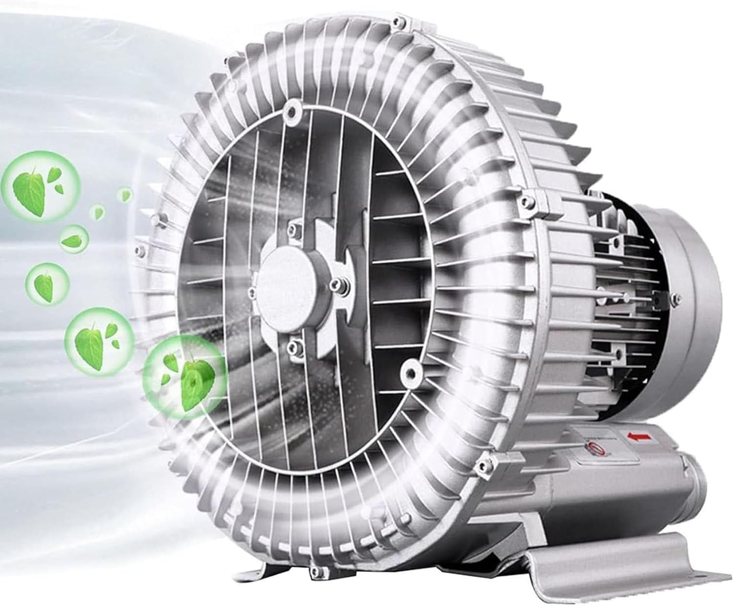 Side Channel Blower for Air Blowing and Suction, 120W-1100W Regenerative Blower, Ideal for Wastewater Aeration and Vortex Gas Pump Applications