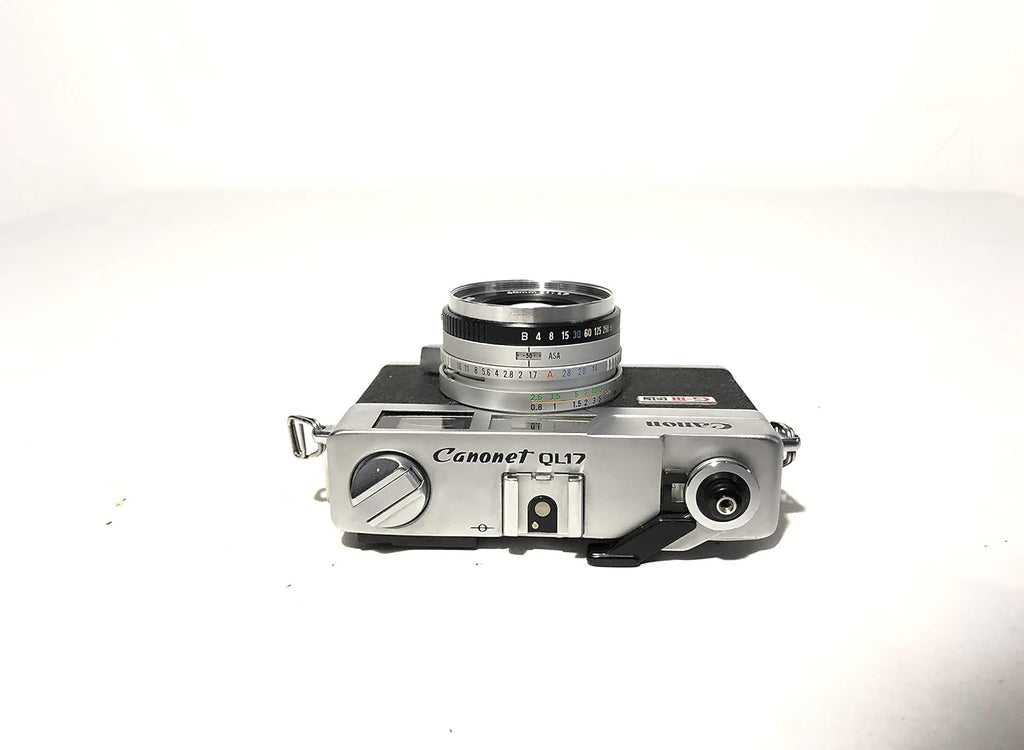 Canon Canonet QL17 GIII 35MM Rangefinder Film camera with Auto shutter and speed settings as well as manual mode. (Renewed)