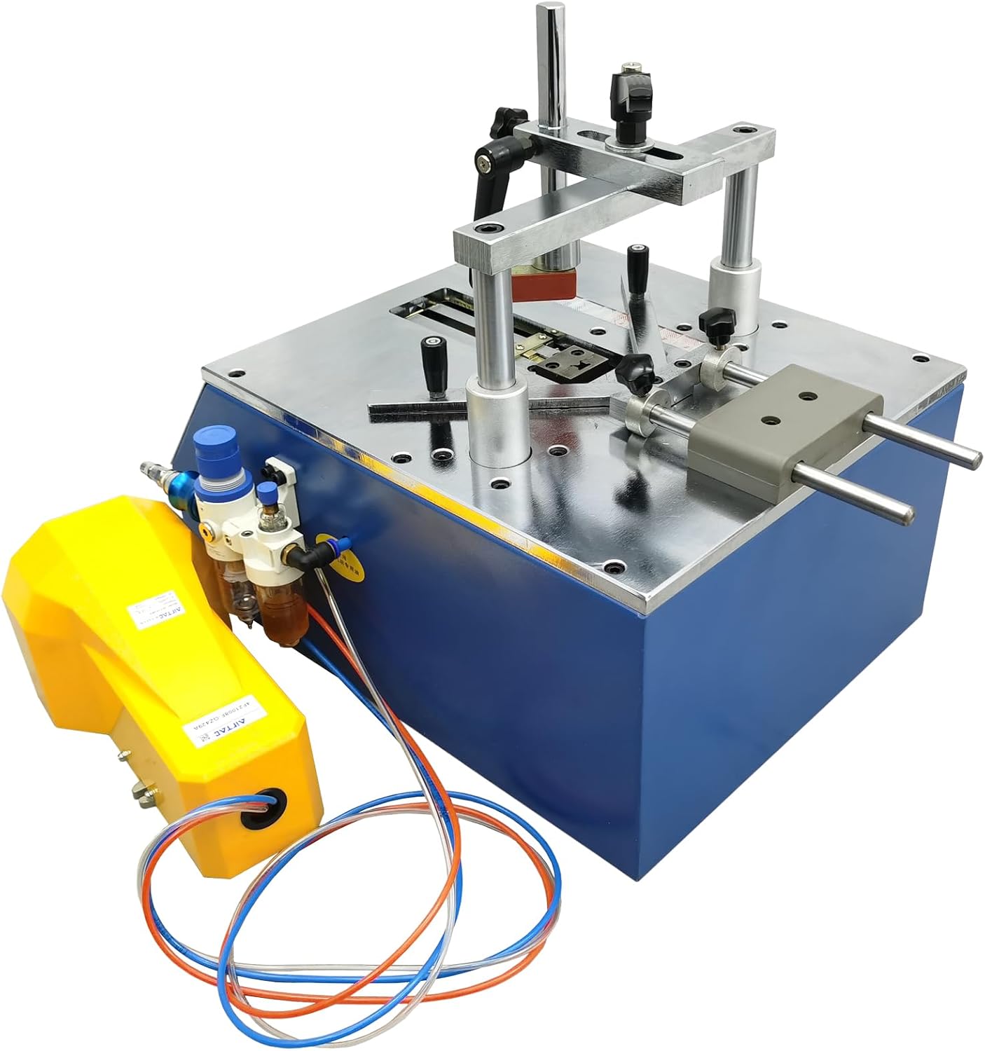 Desktop Pneumatic Picture Frame Nail Angle Machine Photo Frame Splicing Machine Photo Frame Nailing Machine Picture Frame Joiner Machine