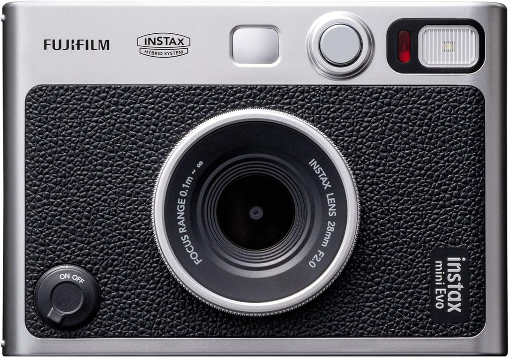 Fujifilm Instax Mini EVO Instant Camera with Instax Mini Films 2 Twin Packs (40 Instant mini Films)