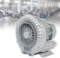 Commercial Air Blower & Industrial Extractor, 5.5KW Vortex Centrifugal Vacuum Pump, 110V/220V Regenerative Blower for Workshop Exhaust & Ventilation