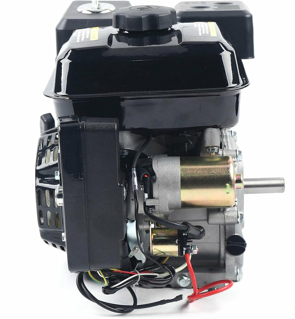 Gasoline Engine Motor 212CC 4-Stroke Industrial Grade OHV Gasoline Engine 7.5HP Electric Start Go Kart Log Splitter Lawnmower Power Engine Horizontal Motor