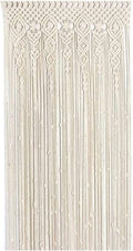 Modern Wall Decor Woven,Wall Hanging Art Tapestry, Macrame Wall Hanging Woven Tapestry Bohemian Macrame Curtain Door Curtain Wall Hanging Tapestry for Doorway, Window, Wedding Backdrop ( 100*200cm)