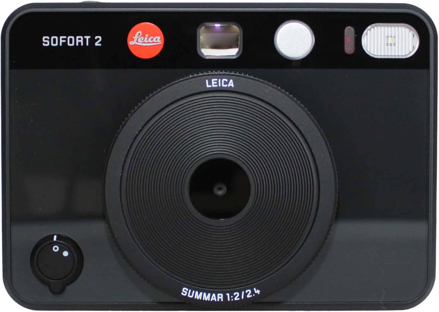 Leica Sofort 2 Hybrid Instant Photo Film and Digital Camera (Black) (19190) with LCD Display Bundle with Fujifilm Instant Film 60 Sheets + 128 GB Memory Card + Bag + Cleaning Kit