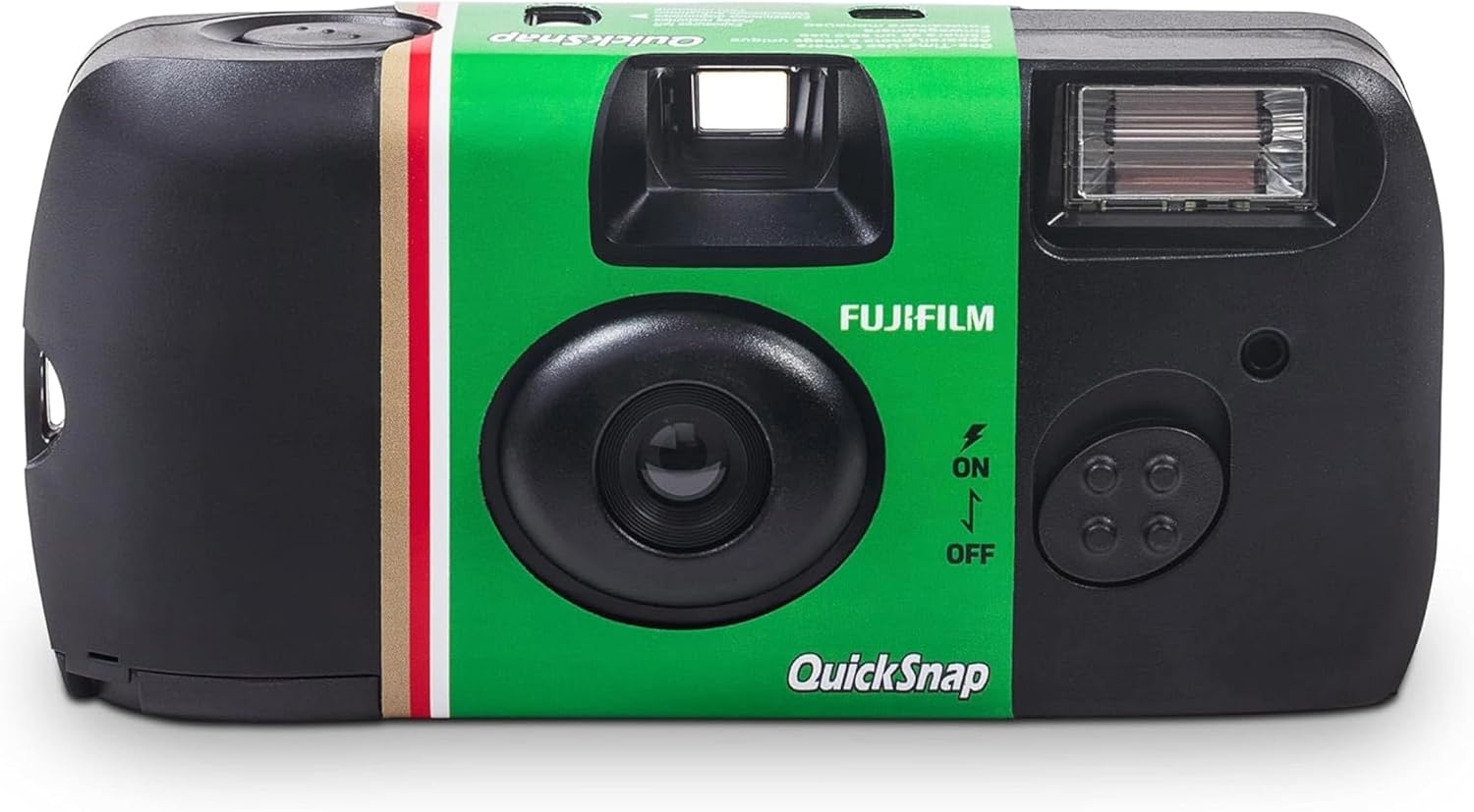 Fujifilm QuickSnap Flash 400 One Time Use 35mm Camera with Flash, 27 Exposures, 8-Pack