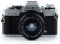 Minolta XG-M Manual Focus 35MM SLR Film Camera with MD Mount Zoom Lens, Compatible with Color & B&W Film, Manual & Auto Shutter (Renewed)