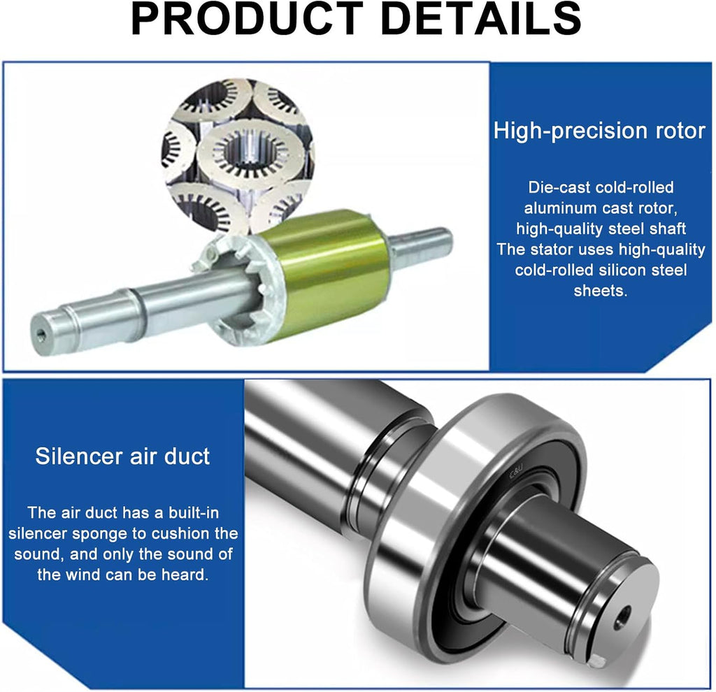 Single/Three Phase Vortex Ring Blower,Regenerative Blower Vacuum Pump 220V/380V Side Channel Blower,Industrial Vacuum Pump,Electric Air Pump,for Factory Ventilation Dust Removal(550W/380V)
