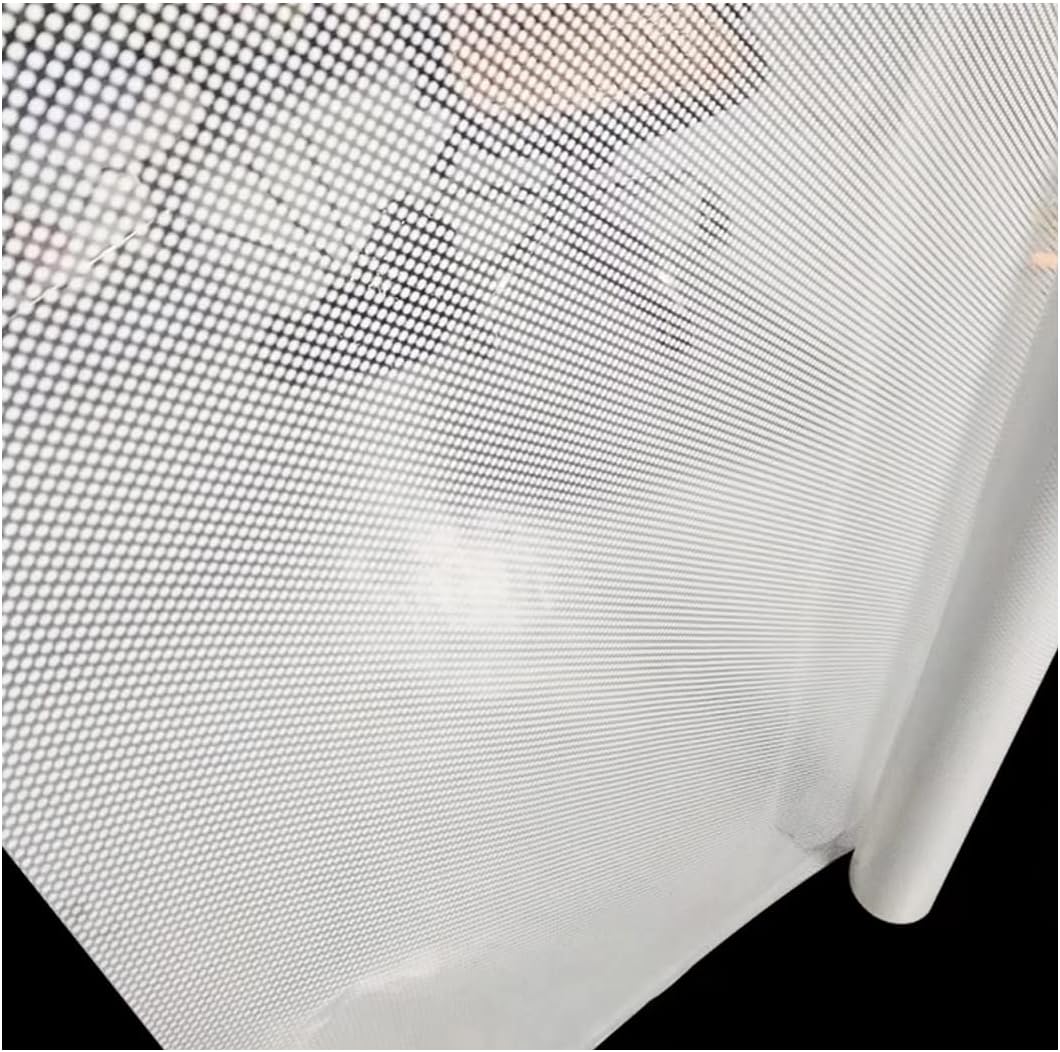Decorative Semi - Privacy Window Film One Way Gradient Dot Patterns Glass Sticker for Home Office Meeting Room, 60Inch x 33Feet