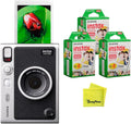 Fujifilm Instax Mini EVO Instant Camera - Black (Camera + 60 Sheets Extra Film)