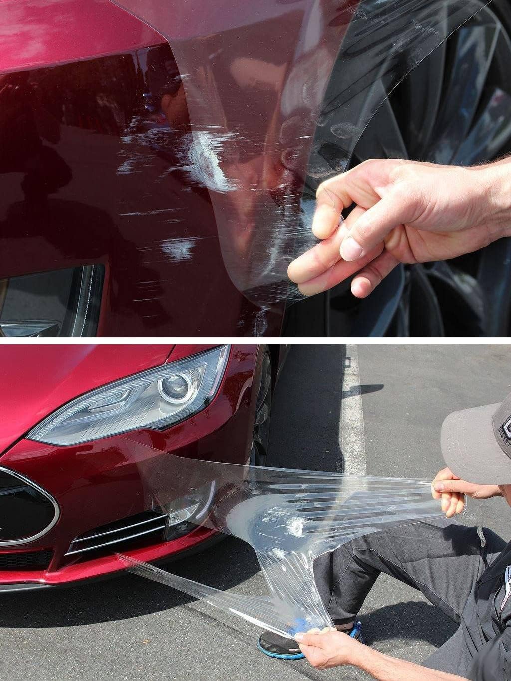 VViViD Clear Gloss Paint Protection Anti-Scratch Film Vinyl Sheet 300' x 54' (Bulk Roll)