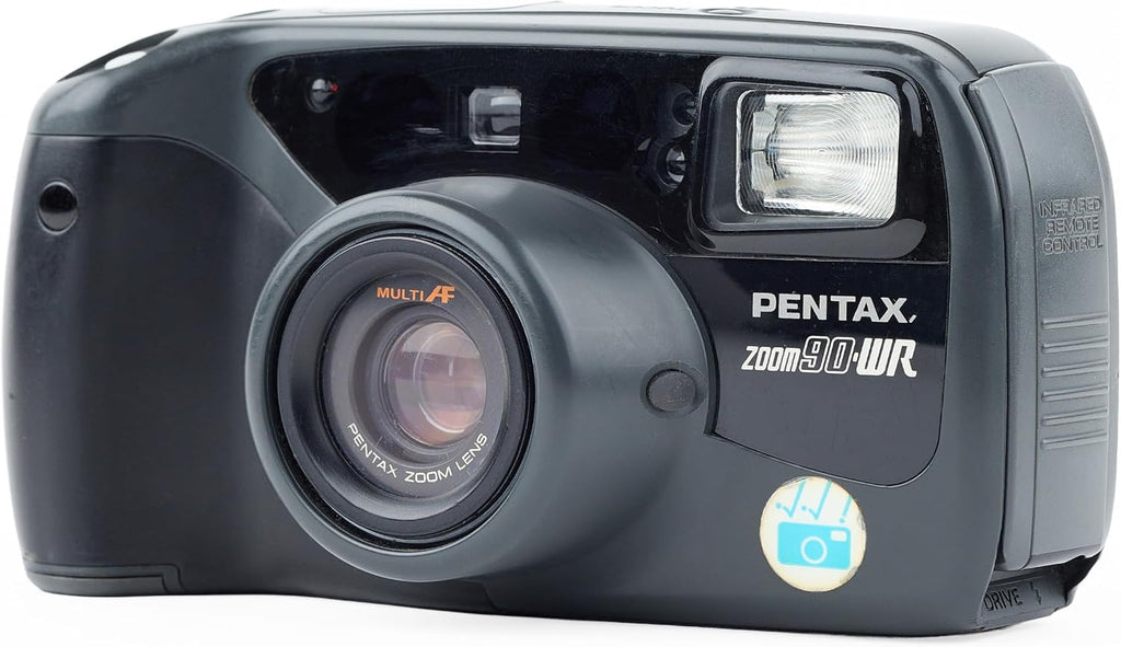 Pentax IQ Zoom 90WR Weather Resistant Compact 35mm P&S Film Camera (Renewed)