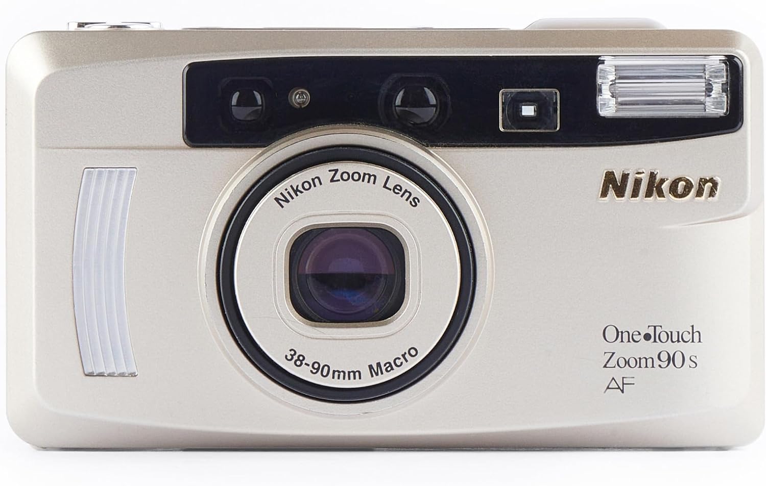 Nikon One Touch Zoom 90 AF 35mm Film Camera w/ Nikon Zoom Lens 38-90mm Macro Lens (Renewed)