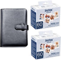 FUJIFILM INSTAX MINI Instant Film (2 Value Packs, 120 Exposures) and 108 Pocket Mini Instax Photo Album