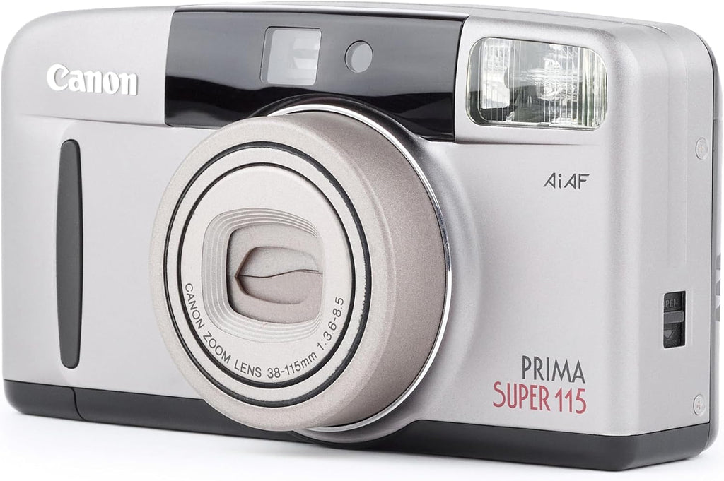 Canon Sure Shot Z115 / Prima Super 115 Point & Shoot 35mm Film Camera with 38-115mm Lens (Renewed)