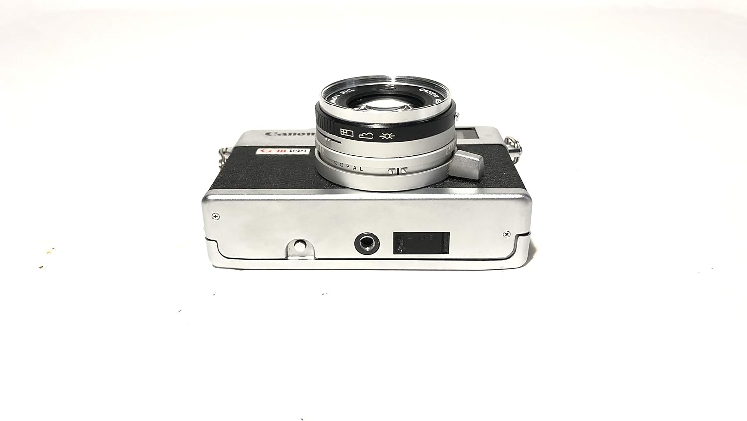 Canon Canonet QL17 GIII 35MM Rangefinder Film camera with Auto shutter and speed settings as well as manual mode. (Renewed)