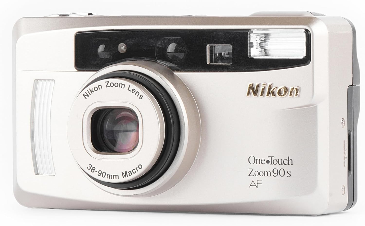 Nikon One Touch Zoom 90 AF 35mm Film Camera w/ Nikon Zoom Lens 38-90mm Macro Lens (Renewed)