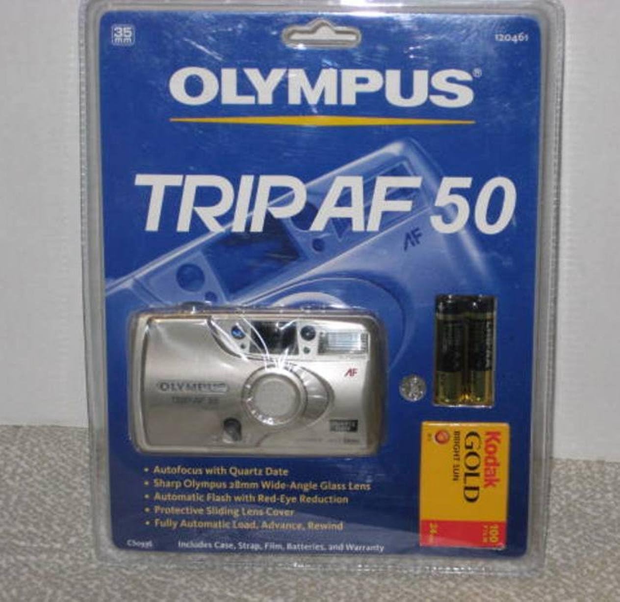 OM SYSTEM OLYMPUS 35mm Trip Autofocus 50 QD Camera