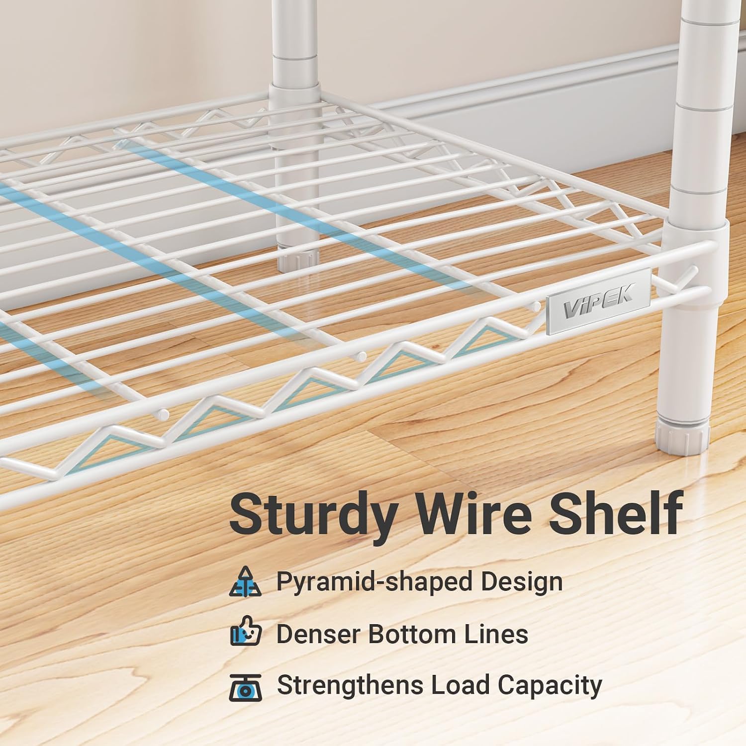 VIPEK V5C Medium Covered Clothes Rack Heavy Duty Portable Closet Wardrobe, Freestanding White Clothing Rack with Black Upgraded Polyester Cover, Adjustable Custom, 56.7' Lx15.7 Wx76.4 H