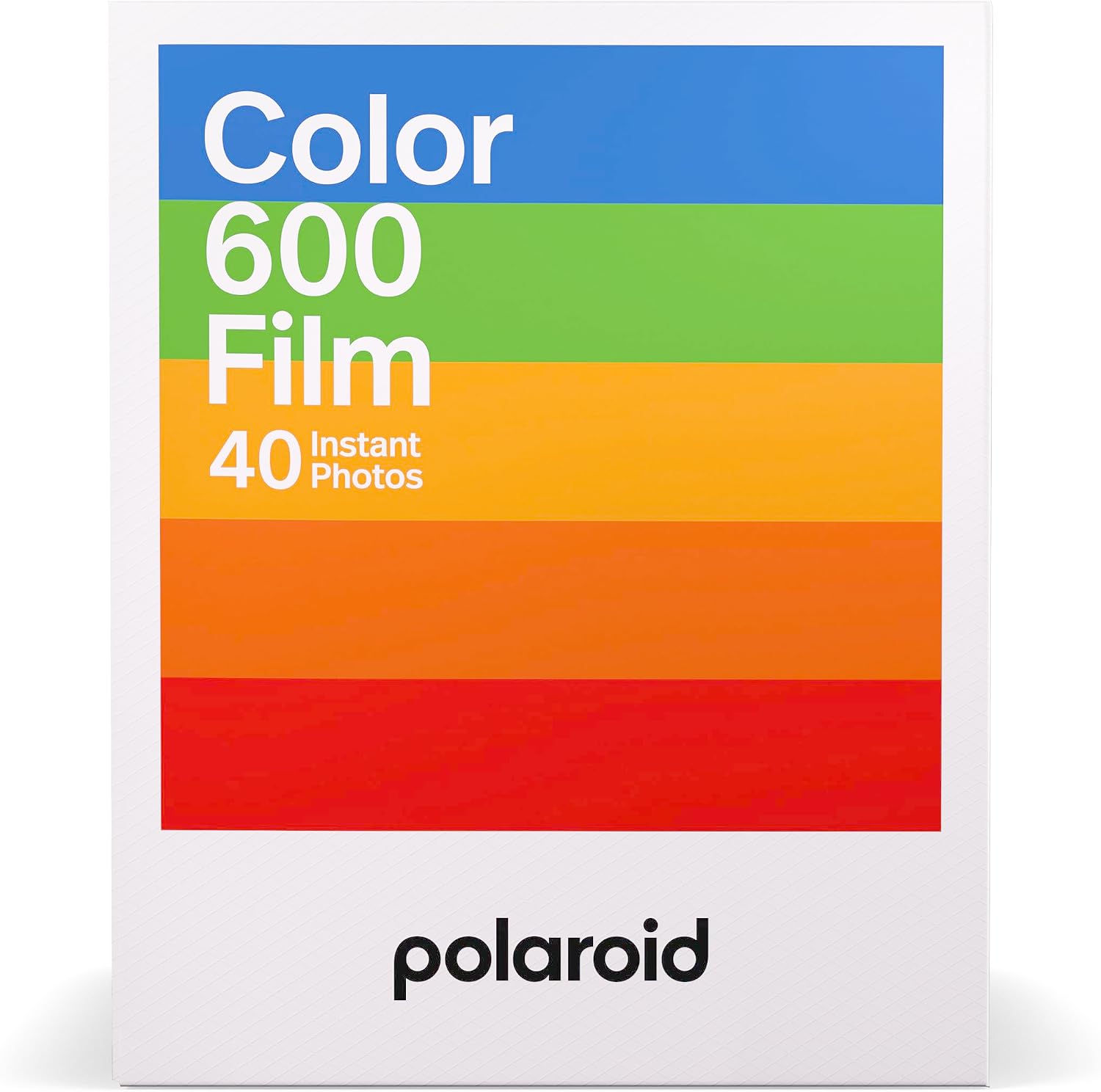 Polaroid Color Film for 600 x120 Pack, 40 Photos (6013)