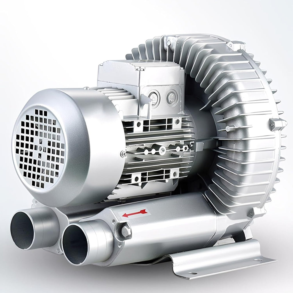 High Pressure Vortex Blower and Regenerative Air Blower 220V/380V – Heavy Duty Septic Tank Aerator Pump for Wastewater Treatment and Industrial Dust Control Systems 250W/220V