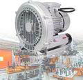 220V Side Channel Blower,120W-1100W Regenerative Blower,for Basement and Factory Ventilation,Regenerative Blower,120W/0.16HP