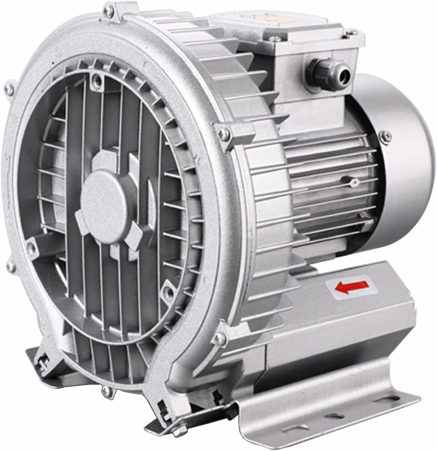 120W-1100W Regenerative Blower, 110v Vortex Blower, Single Phase, Industrial Vacuum Pump Ring Blower 0.16HP-1.49HP, for Air Blowing Or Suction,1100W/1.49HP