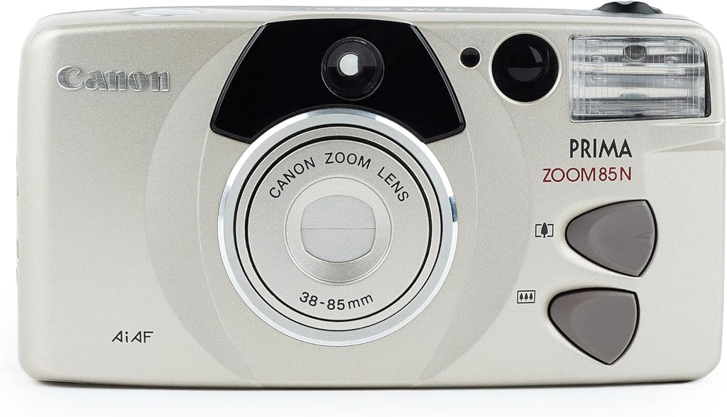 Canon Sure Shot 85 Zoom SAF 35mm Film Camera P&S w/Canon Zoom Lens 38-85mm Autoboy Prima 85 - Built in Flash and Film Motor Drive (Renewed)
