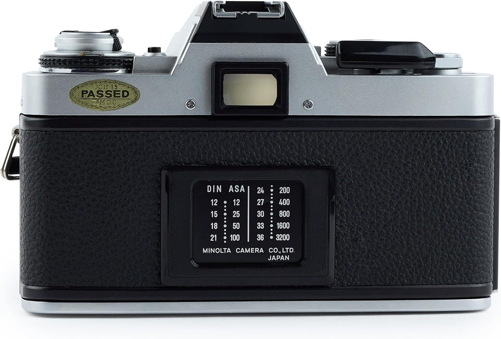Minolta XG-M Manual Focus 35MM SLR Film Camera with MD Mount Zoom Lens, Compatible with Color & B&W Film, Manual & Auto Shutter (Renewed)