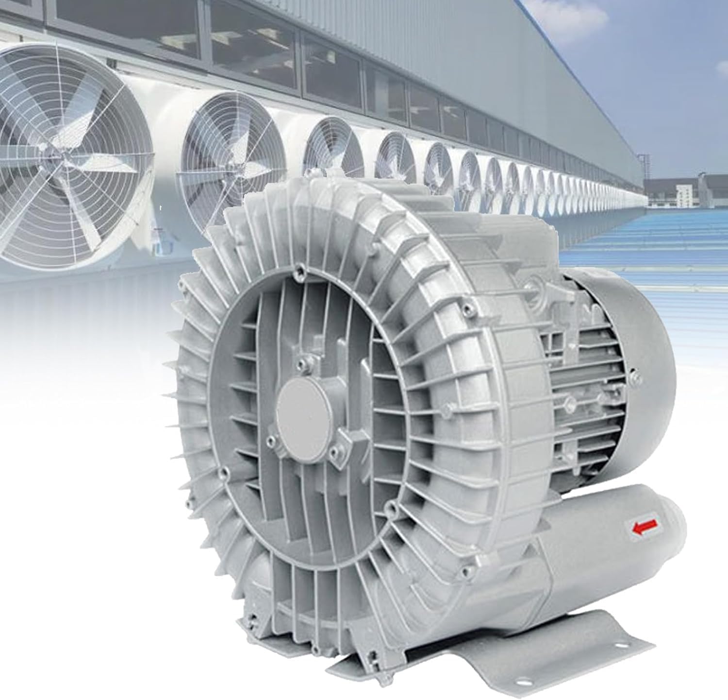 Regenerative Blower,High-Pressure Vortex Ring Blower,High-Pressure Industrial Vacuum Pump for Air Blowing Or Suction,Single/Three Phase Vortex Ring Blower,Turbine Blower for Air Blowing Or Suction(550