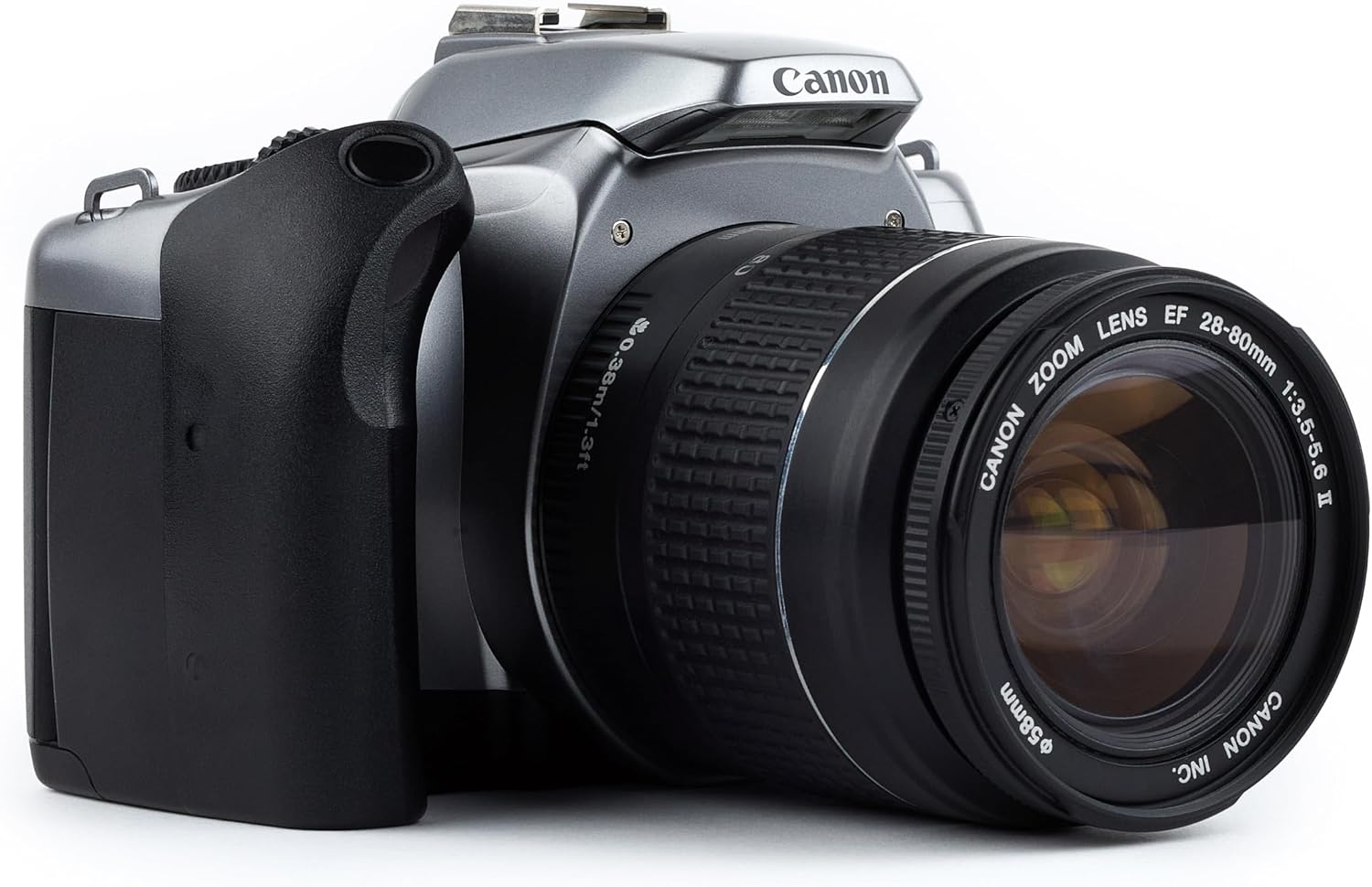 Canon EOS Rebel K2 SLR 35mm Film Camera with EF Canon Auto Focusing AF Lens. Automatic and custom shutter settings, EF mount system, color & B&W film option. (Renewed)