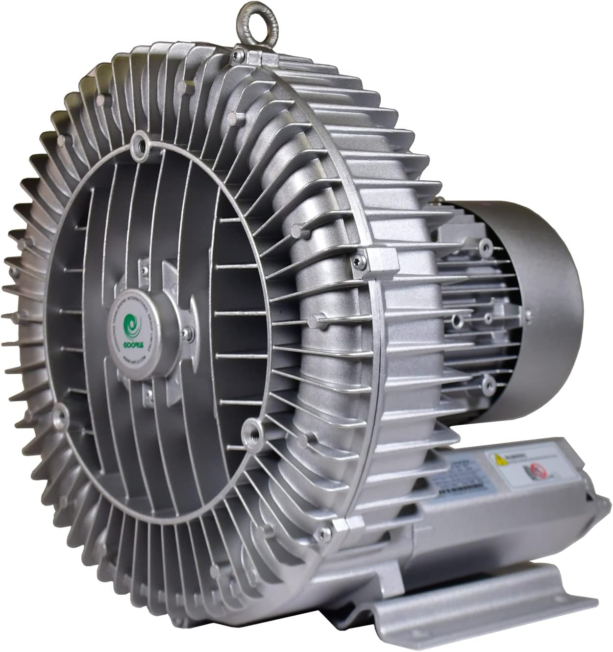 3.4 Hp Industrial Regenerative Blower 220-480V 3Phase, 185CFM, 92' H2O Press GHBH 003 34 1R6
