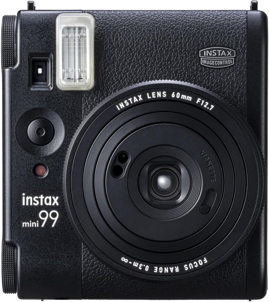 Fujifilm Instax Mini 99 Instant Film Camera Bundle with Fuji Instax Mini Instant Film Value Pack (40 Sheets) + Travel Bag + Lens Cleaning Kit, Perfect for Beginners, Experts, Kids and Adults