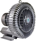 3.4 Hp Industrial Regenerative Blower 220-480V 3Phase, 185CFM, 92' H2O Press GHBH 003 34 1R6