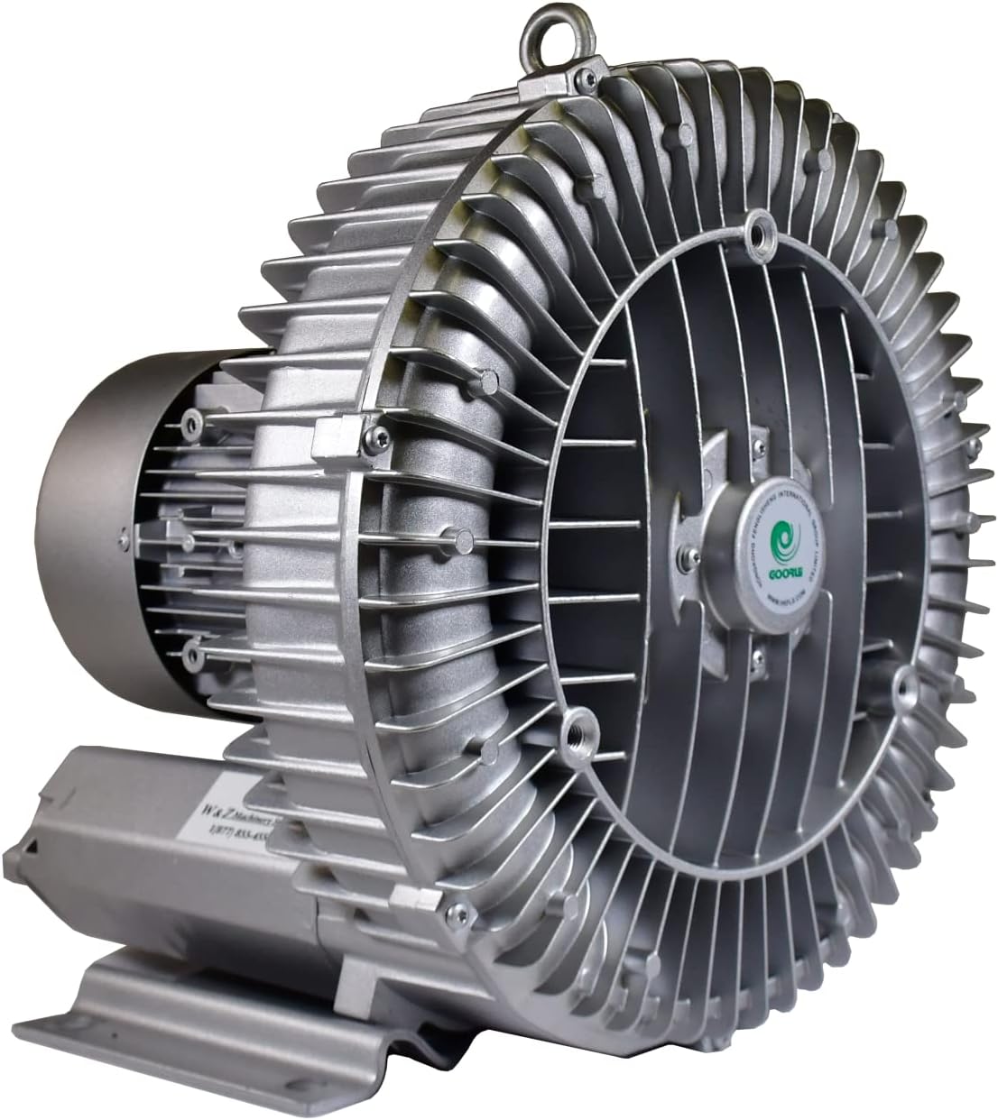 3.4 Hp Regenerative Blower 220V-480V 3Phase, 222CFM, 76' H2O press GHBH 003 34 1R7