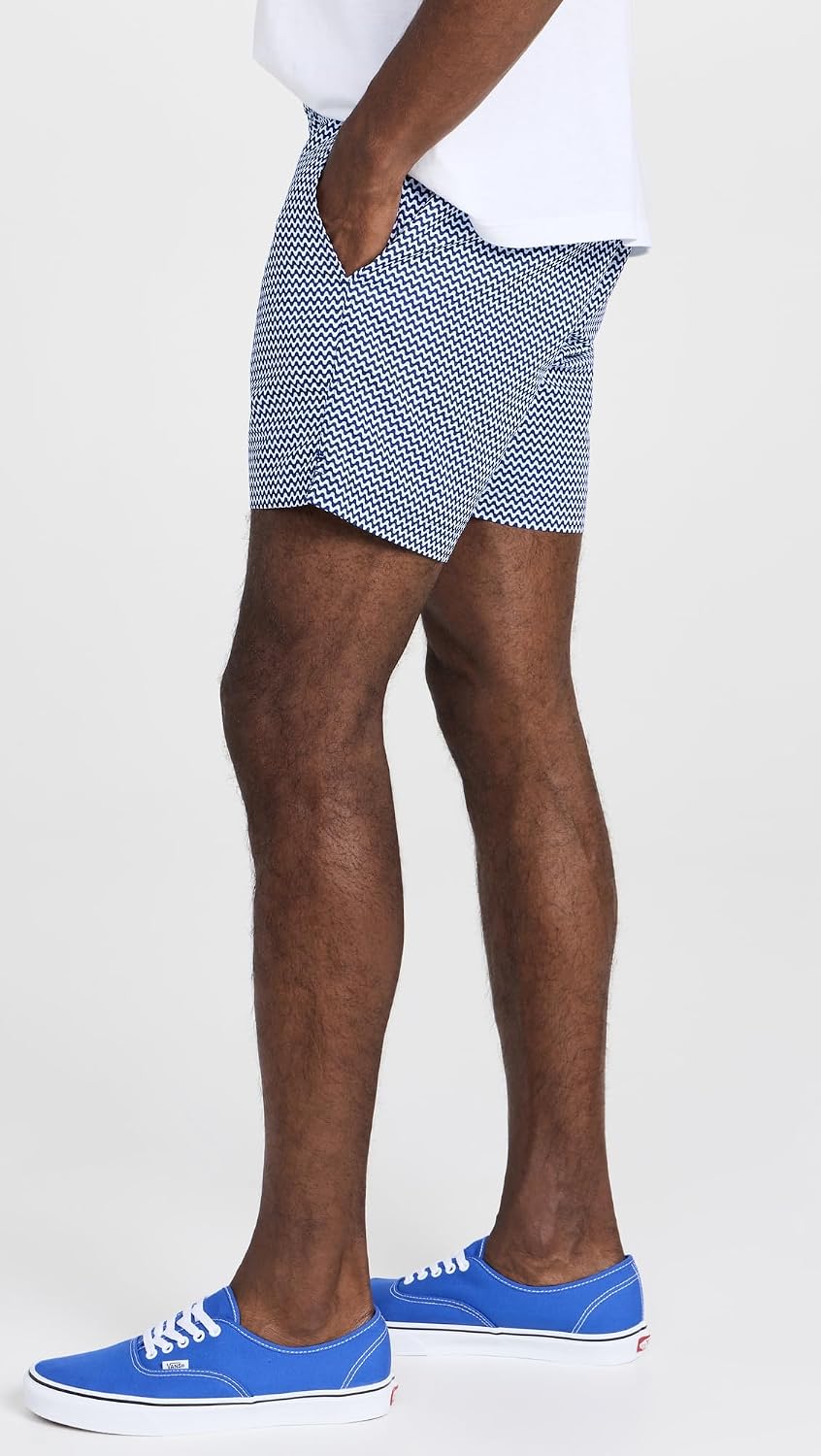 Frescobol Carioca Men's Copacabana Classic Swim Shorts 5'