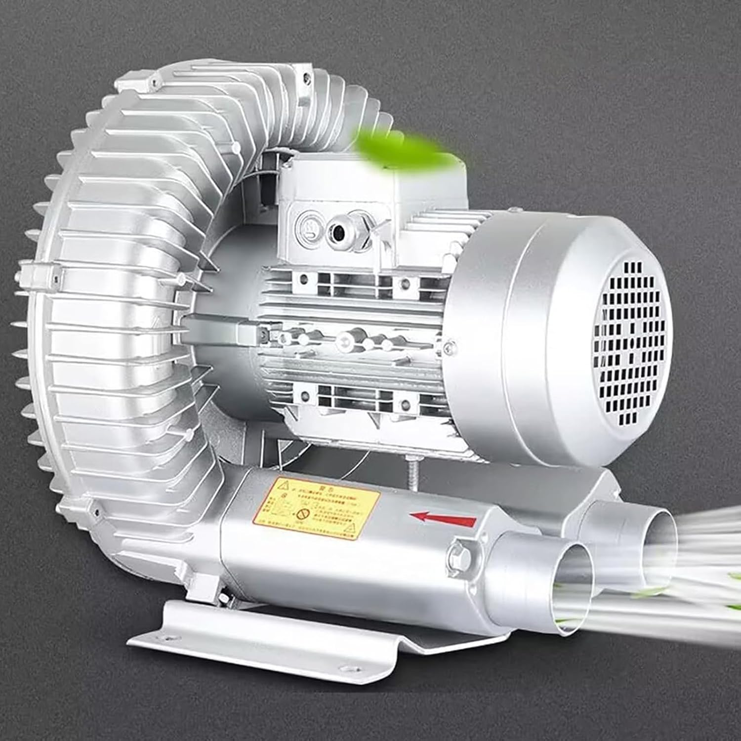 High Pressure Vortex Blower and Regenerative Air Blower 220V/380V – Heavy Duty Septic Tank Aerator Pump for Wastewater Treatment and Industrial Dust Control Systems 250W/220V