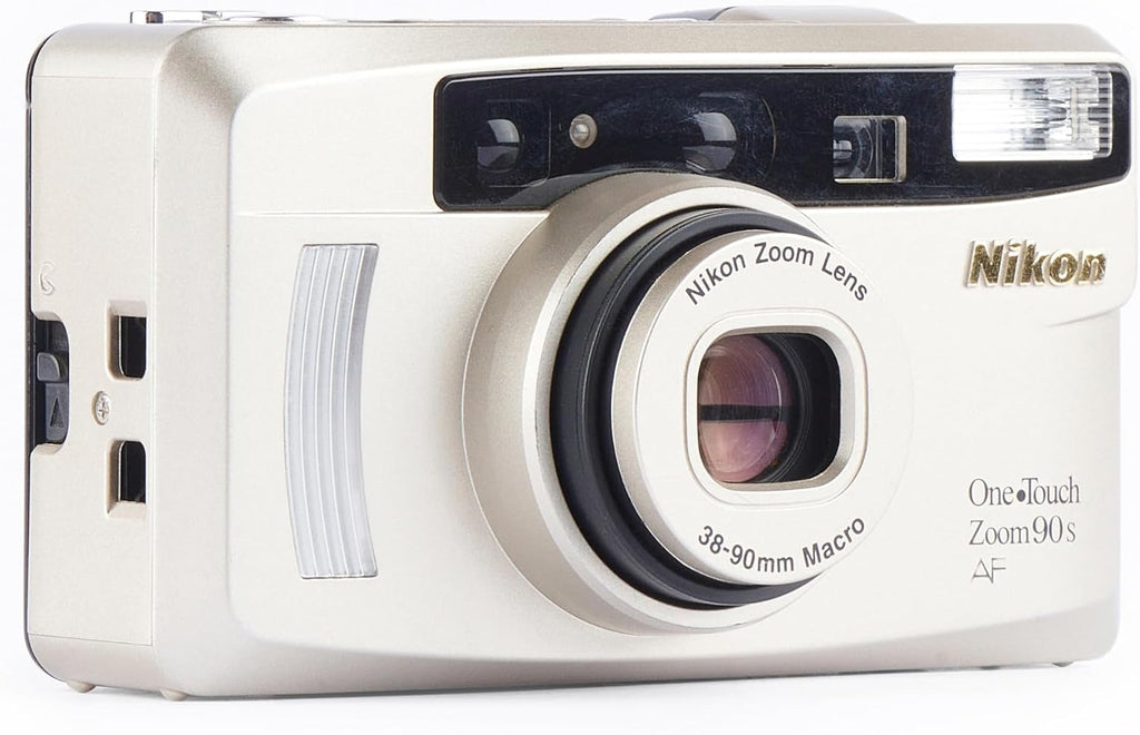 Nikon One Touch Zoom 90 AF 35mm Film Camera w/ Nikon Zoom Lens 38-90mm Macro Lens (Renewed)