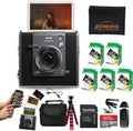 Fujifilm Instax Wide Evo Hybrid Instant Film Camera with 5 Packs Fujifilm Instax Wide Instant Film Twin Pack + 16GB Memory Card + Card Reader + Octo Tripod + Sunshine Photo Microfiber Cleaning Cloth
