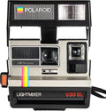 Polaroid 630 SL Lightmixer Silver woth Rainbow Stripe (Renewed)