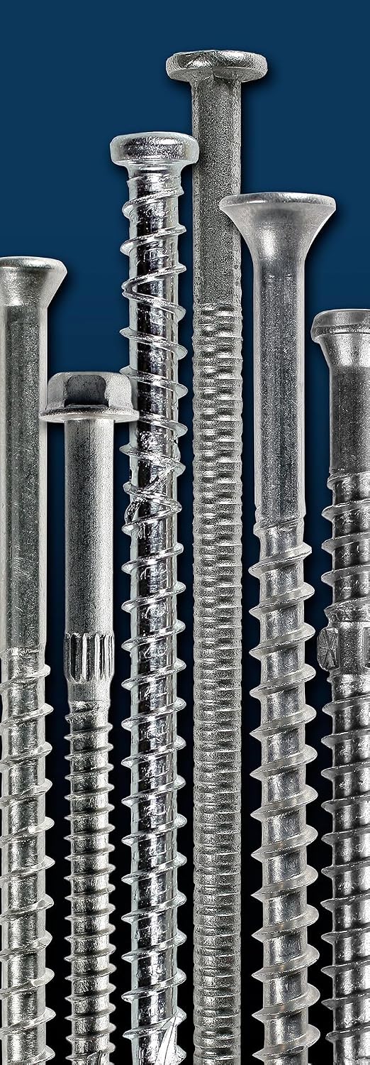 Simpson Strong-Tie S10300DBB Bugle-Head Wood Screw, Square Drive — #10 x 3 in. #2 Square, Type 305 (1500-Qty)