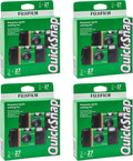 Fujifilm QuickSnap Flash 400 One Time Use 35mm Camera with Flash, 27 Exposures, 8-Pack